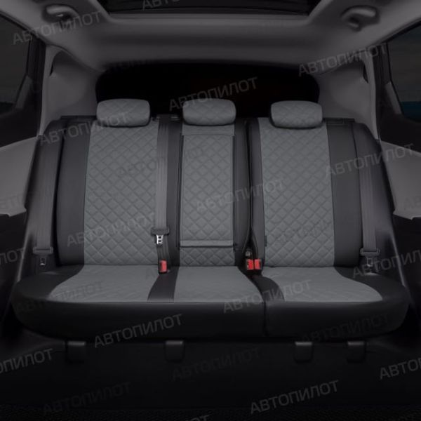 Чехлы Автопилот Экокожа Ромб на Haval M6 2 (2021+) Чехлы Автопилот Экокожа Ромб на Haval M6 2 (2021+)