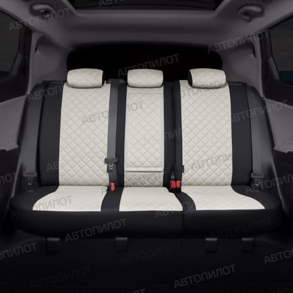 Чехлы Автопилот Экокожа Ромб на Haval M6 2 (2021+) Чехлы Автопилот Экокожа Ромб на Haval M6 2 (2021+)