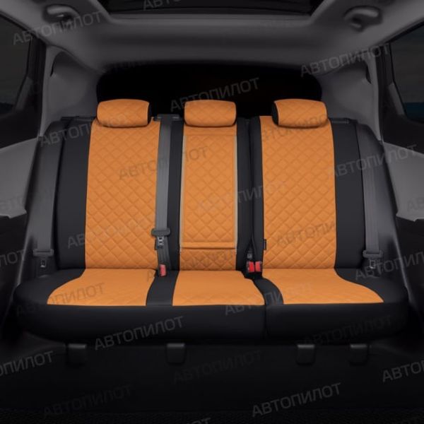 Чехлы Автопилот Экокожа Ромб на Haval M6 2 (2021+) Чехлы Автопилот Экокожа Ромб на Haval M6 2 (2021+)