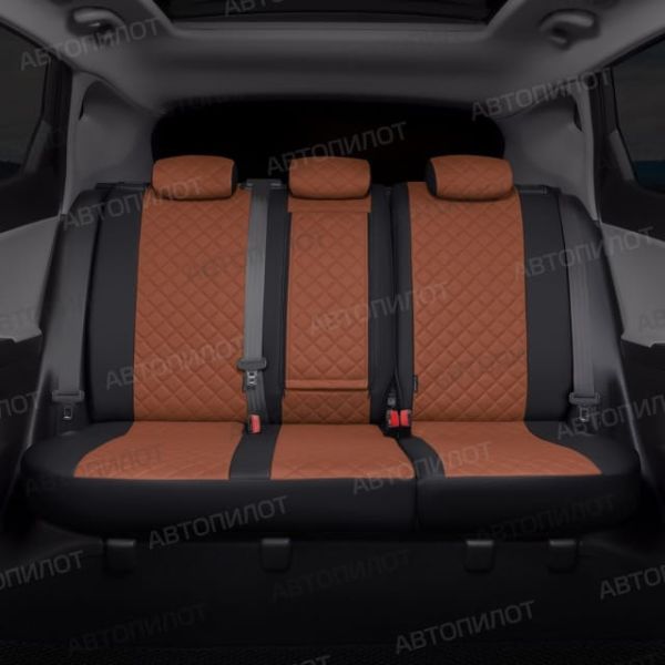Чехлы Автопилот Экокожа Ромб на Haval M6 2 (2021+) Чехлы Автопилот Экокожа Ромб на Haval M6 2 (2021+)