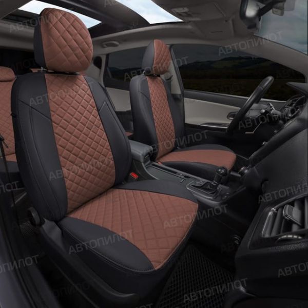 Чехлы Автопилот Экокожа Ромб на Haval M6 2 (2021+) Чехлы Автопилот Экокожа Ромб на Haval M6 2 (2021+)
