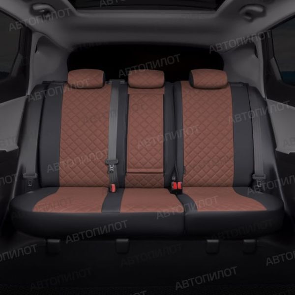 Чехлы Автопилот Экокожа Ромб на Haval M6 2 (2021+) Чехлы Автопилот Экокожа Ромб на Haval M6 2 (2021+)