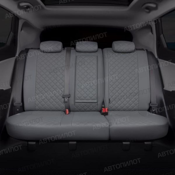 Чехлы Автопилот Экокожа Ромб на Haval M6 2 (2021+) Чехлы Автопилот Экокожа Ромб на Haval M6 2 (2021+)