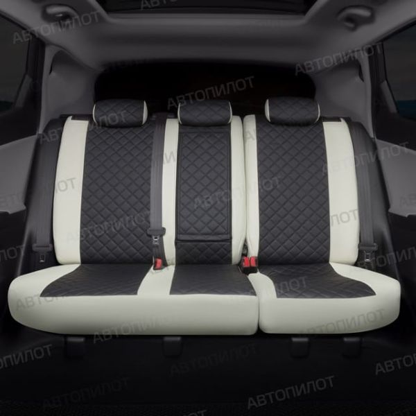 Чехлы Автопилот Экокожа Ромб на Haval M6 2 (2021+) Чехлы Автопилот Экокожа Ромб на Haval M6 2 (2021+)