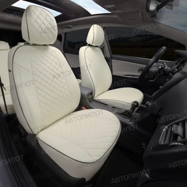 Чехлы Автопилот Экокожа Ромб на Haval M6 2 (2021+) Чехлы Автопилот Экокожа Ромб на Haval M6 2 (2021+)