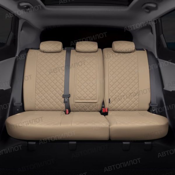 Чехлы Автопилот Экокожа Ромб на Haval M6 2 (2021+) Чехлы Автопилот Экокожа Ромб на Haval M6 2 (2021+)