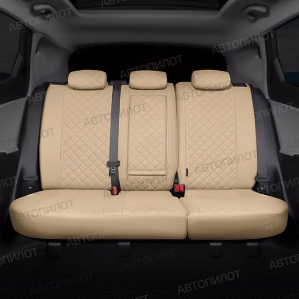Чехлы Автопилот Экокожа Ромб на Haval M6 2 (2021+) Чехлы Автопилот Экокожа Ромб на Haval M6 2 (2021+)