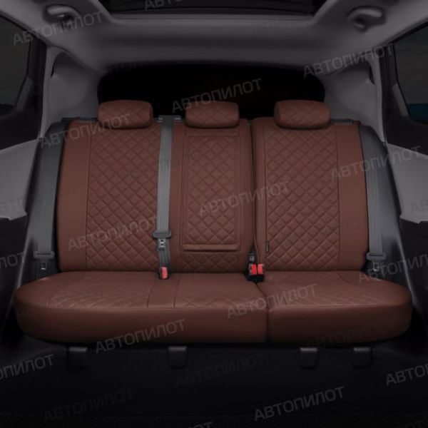 Чехлы Автопилот Экокожа Ромб на Haval M6 2 (2021+) Чехлы Автопилот Экокожа Ромб на Haval M6 2 (2021+)