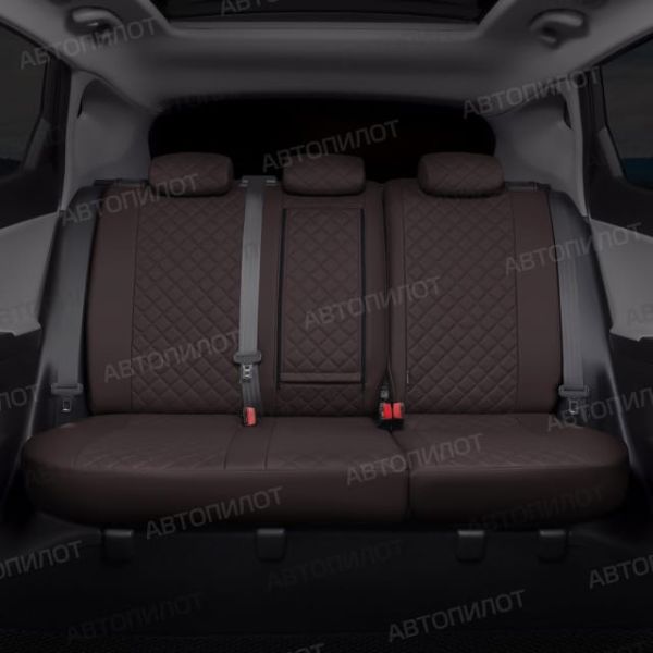 Чехлы Автопилот Экокожа Ромб на Haval M6 2 (2021+) Чехлы Автопилот Экокожа Ромб на Haval M6 2 (2021+)