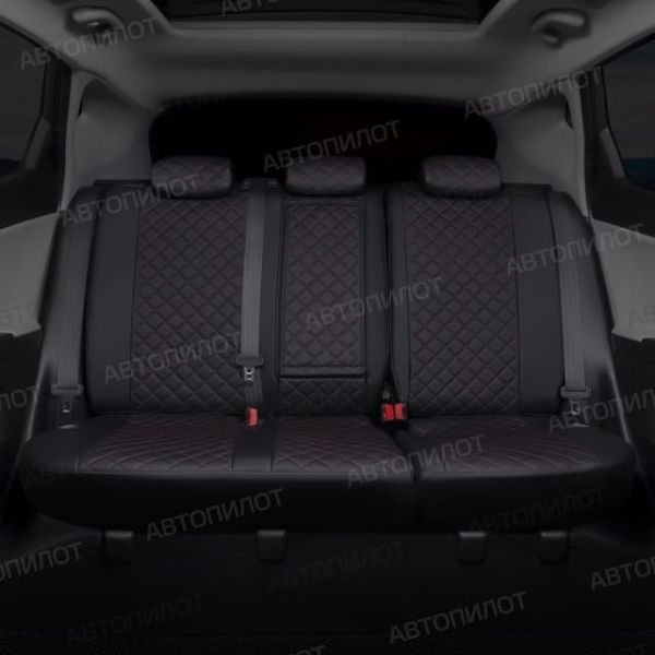 Чехлы Автопилот Экокожа Ромб на Haval M6 2 (2021+) Чехлы Автопилот Экокожа Ромб на Haval M6 2 (2021+)