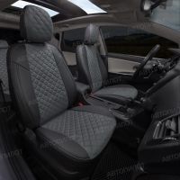 Чехлы Автопилот Алькантара Ромб на Haval M6 2 (2021+) Чехлы Автопилот Алькантара Ромб на Haval M6 2 (2021+)