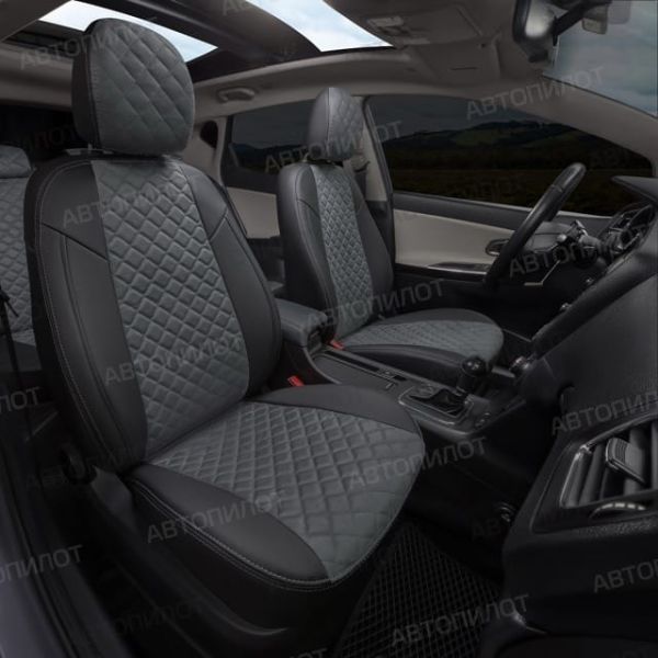 Чехлы Автопилот Алькантара Ромб на Haval M6 2 (2021+) Чехлы Автопилот Алькантара Ромб на Haval M6 2 (2021+)