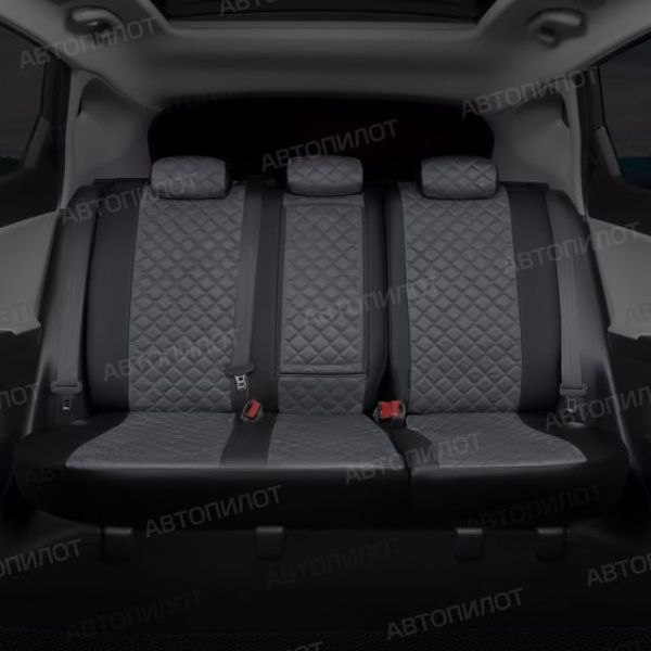Чехлы Автопилот Алькантара Ромб на Haval M6 2 (2021+) Чехлы Автопилот Алькантара Ромб на Haval M6 2 (2021+)