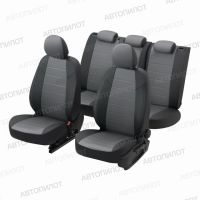 Чехлы Автопилот Алькантара на Fiat Bravo 2007-2014 г.в. Чехлы Автопилот Алькантара на Fiat Bravo 2007-2014 г.в.