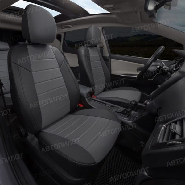 Чехлы Автопилот Алькантара на Fiat Bravo 2007-2014 г.в. Чехлы Автопилот Алькантара на Fiat Bravo 2007-2014 г.в.