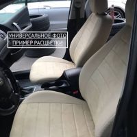 Чехлы Автопилот Алькантара на Fiat Bravo 2007-2014 г.в. Чехлы Автопилот Алькантара на Fiat Bravo 2007-2014 г.в.